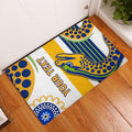 custom-personalised-eels-indigenous-door-mat-parramatta-2022-version-white