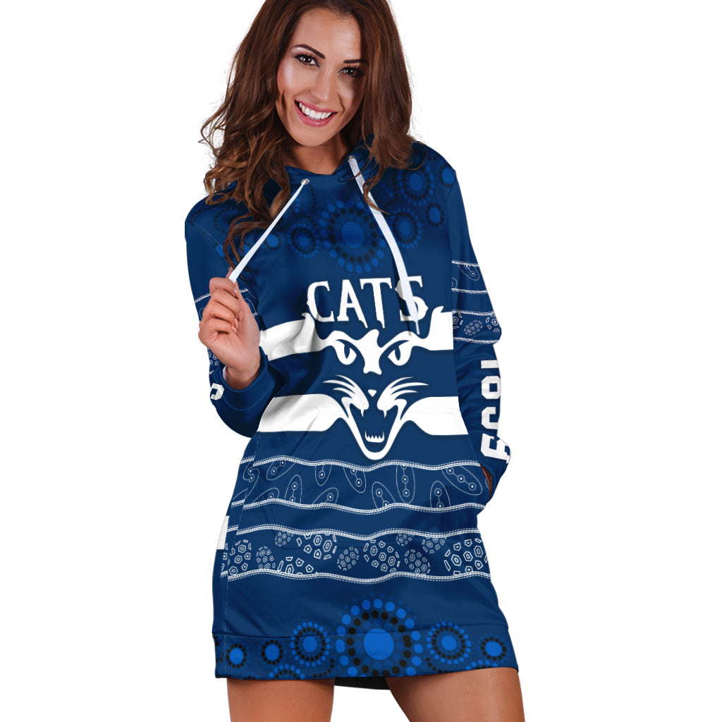 cats-indigenous-hoodie-dress-football-geelong
