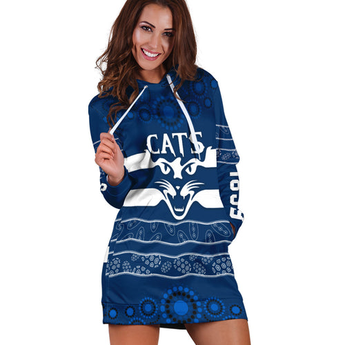 cats-indigenous-hoodie-dress-football-geelong