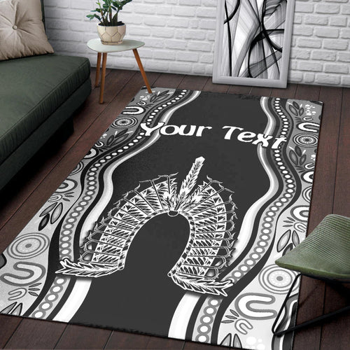 custom-personalised-torres-strait-islands-area-rug-the-dhari-mix-aboriginal-turtle-version-black-02