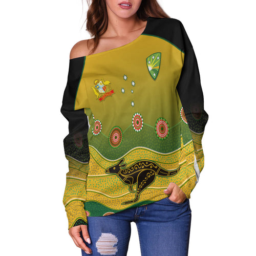 ccustom-personalised-cricket-australia-off-shoulder-sweater-indigenous-kangaroo