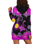 custom-personalised-aboriginal-lizard-hoodie-dress-attracted-australia-version-purple