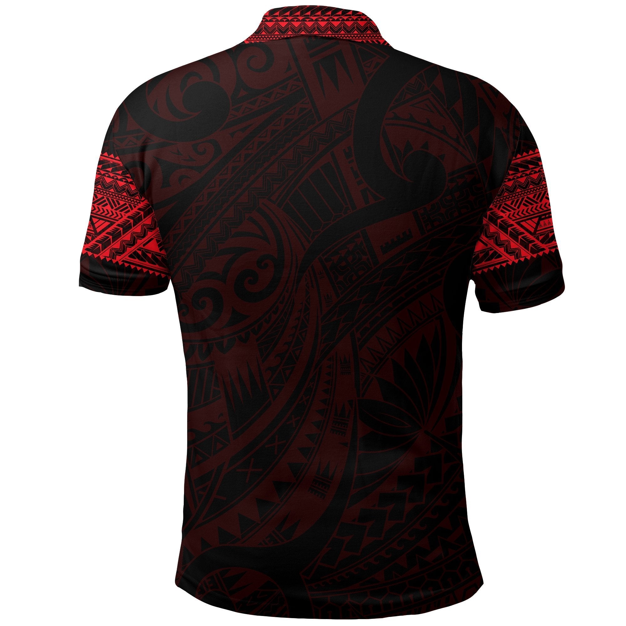 aotearoa-maori-tattoo-black-and-red-polo-t-shirt
