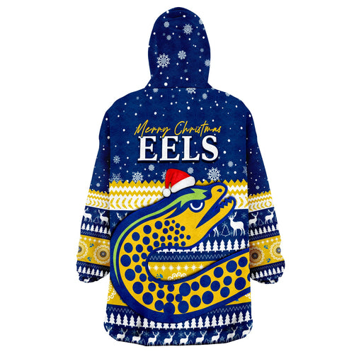 eels-rugby-wearable-blanket-hoodie-christmas-parramatta-blue