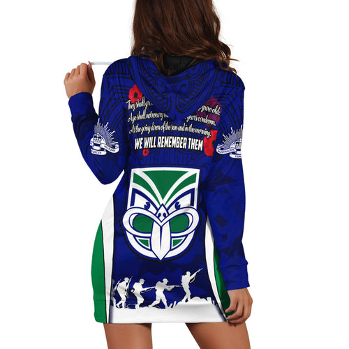 custom-personalised-warriors-anzac-2022-hoodie-dress-maori-pattern-always-remember-them