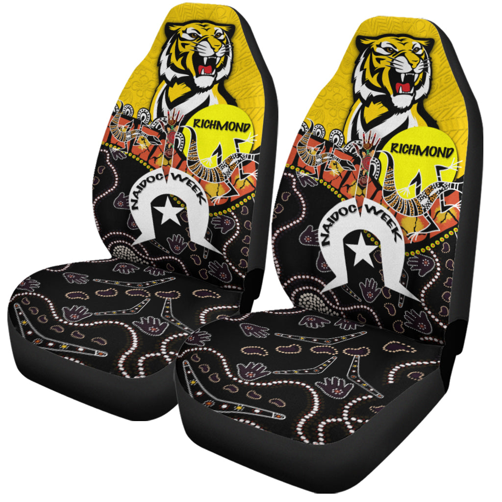 richmond-naidoc-week-car-seat-covers-indigenous-tigers-lt4