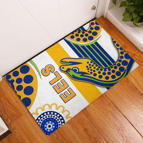 eels-indigenous-door-mat-parramatta-2022-version-white