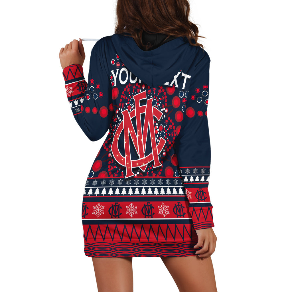 custom-personalised-demons-merry-christmas-hoodie-dress-melbourne-football-indigenous