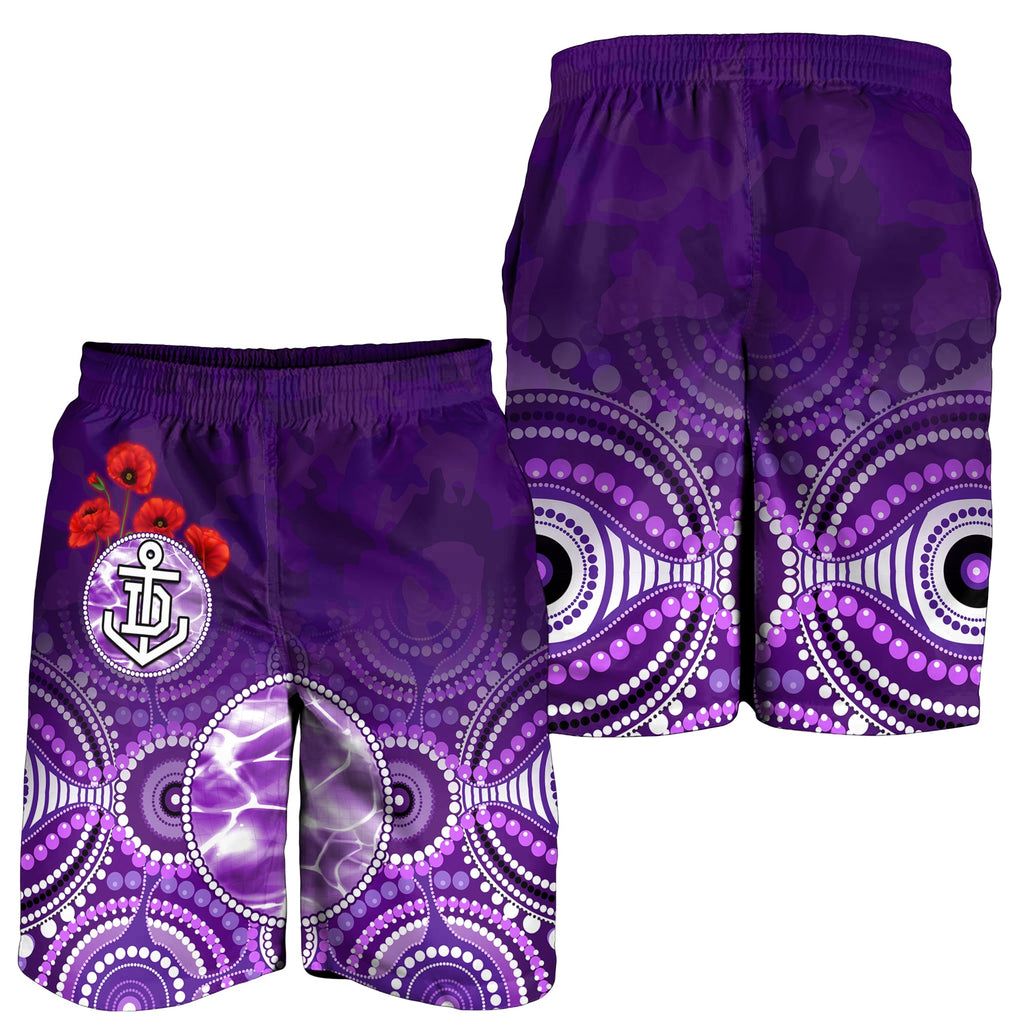 dockers-anzac-2022-men-shorts-fremantle-football-aboriginal-poppy-flowers