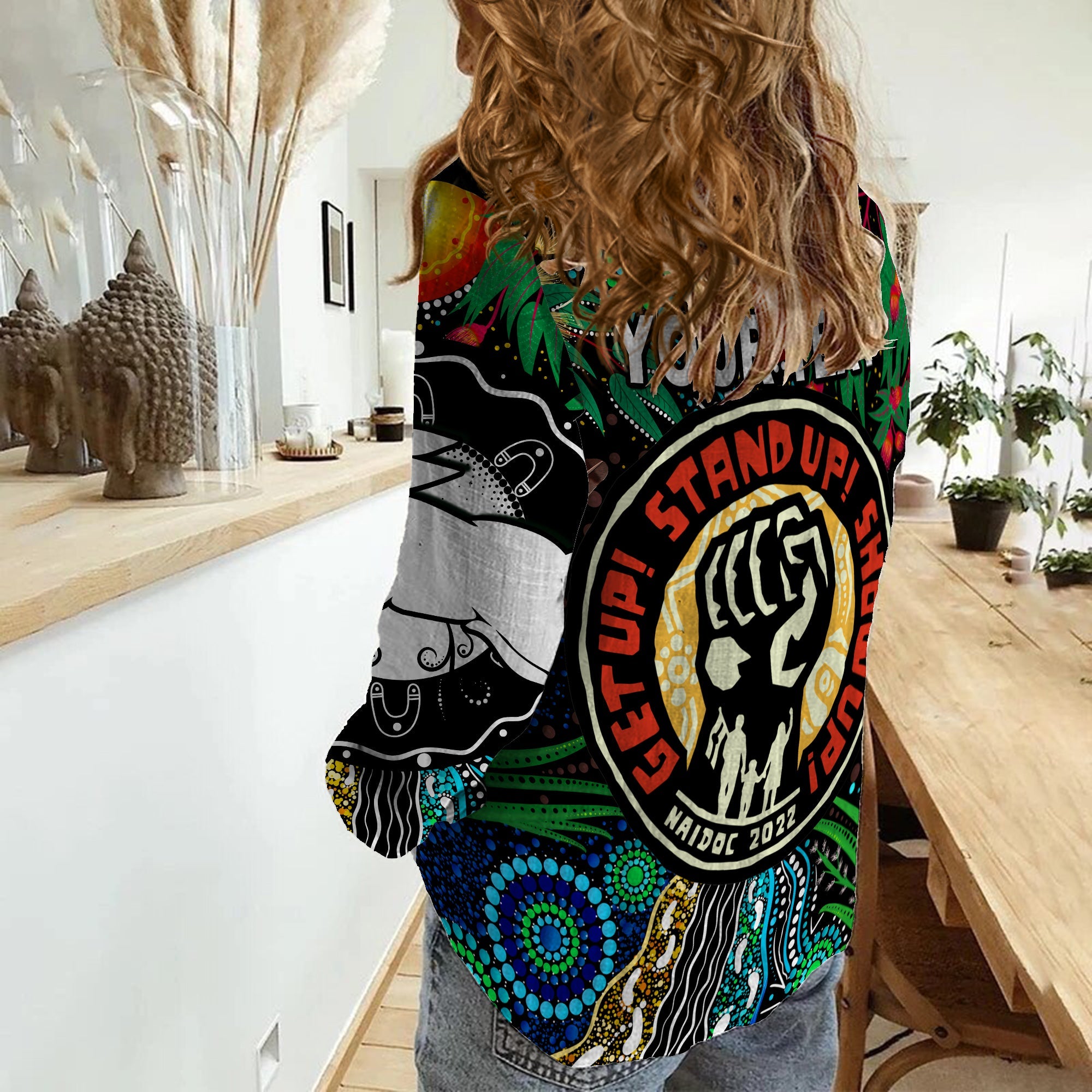 custom-personalised-rabbitohs-naidoc-week-2022-women-casual-shirt-aboriginal-get-up