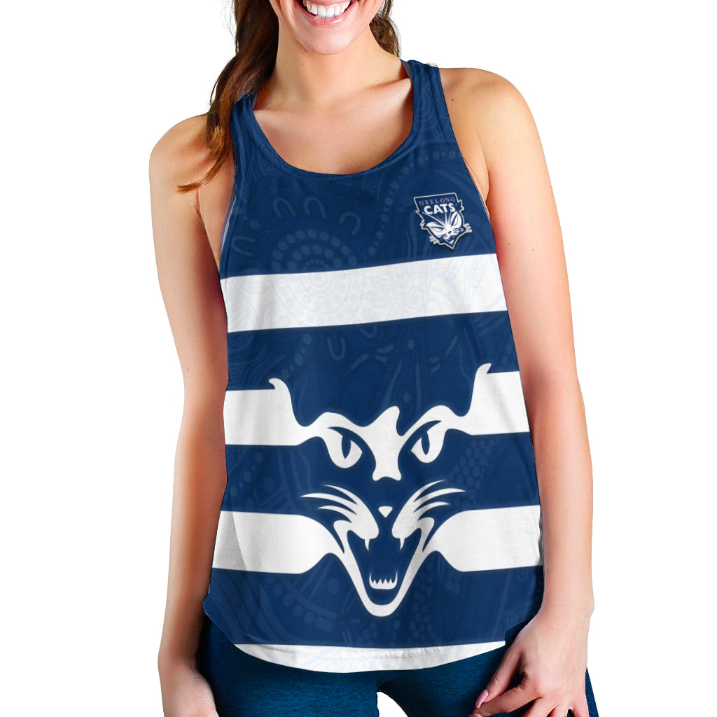 Cats Energetic Women Racerback Tank Indigenous | Vibehoodie.co