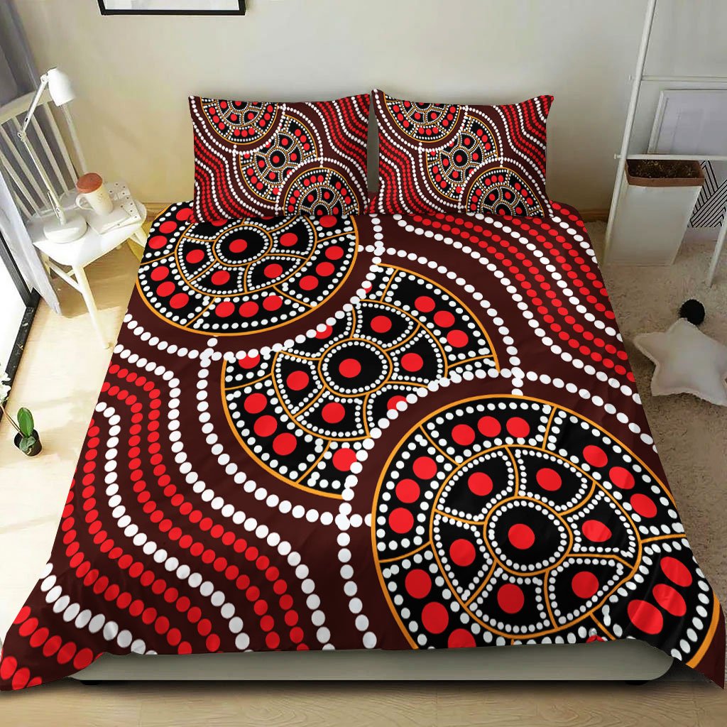 aboriginal-bedding-set-aboriginal-tortoiseshell-dot-panting