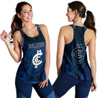 Blues Indigenous Women Racerback Tank 2021 Football Season LT13 - Vibe Hoodie