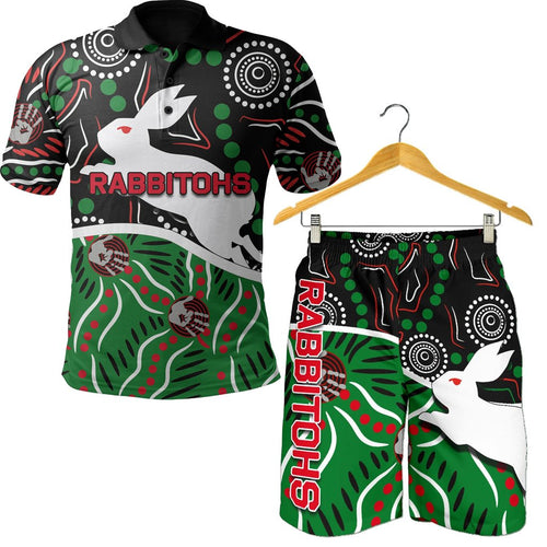 combo-polo-shirt-and-men-short-rabbitohs-aboriginal