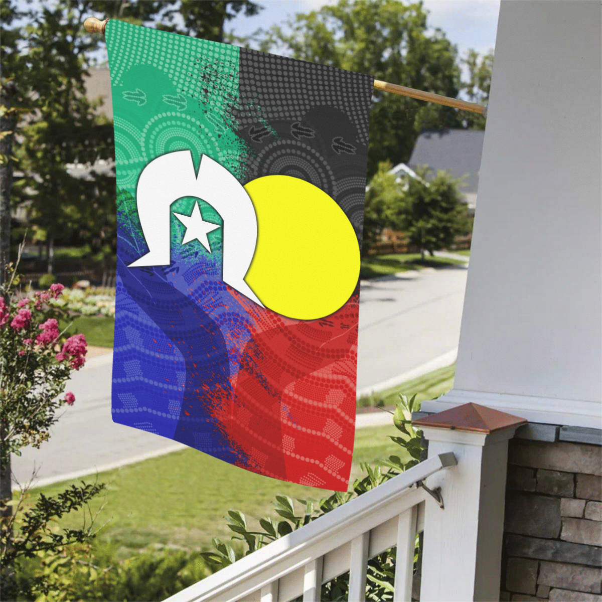 naidoc-week-flag-with-aboriginal-patterns
