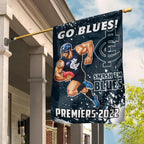 carlton-football-flag-premiers-2022-aboriginal-art-go-blues