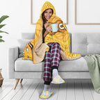 australia-aboriginal-inspired-hooded-blanket-aboriginal-yellow-color-dot-art-vector-background