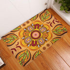 australia-aboriginal-inspired-door-mat-aboriginal-art-background-with-wattle-leaf