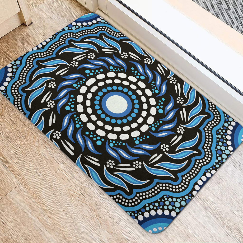 australia-aboriginal-inspired-door-mat-aboriginal-dot-art-vector-background-connection-concept