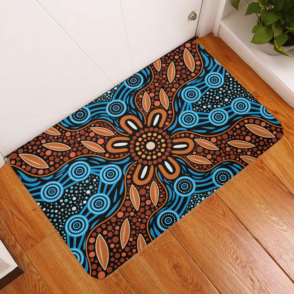 australia-aboriginal-inspired-door-mat-river-and-land-aboriginal-art-painting