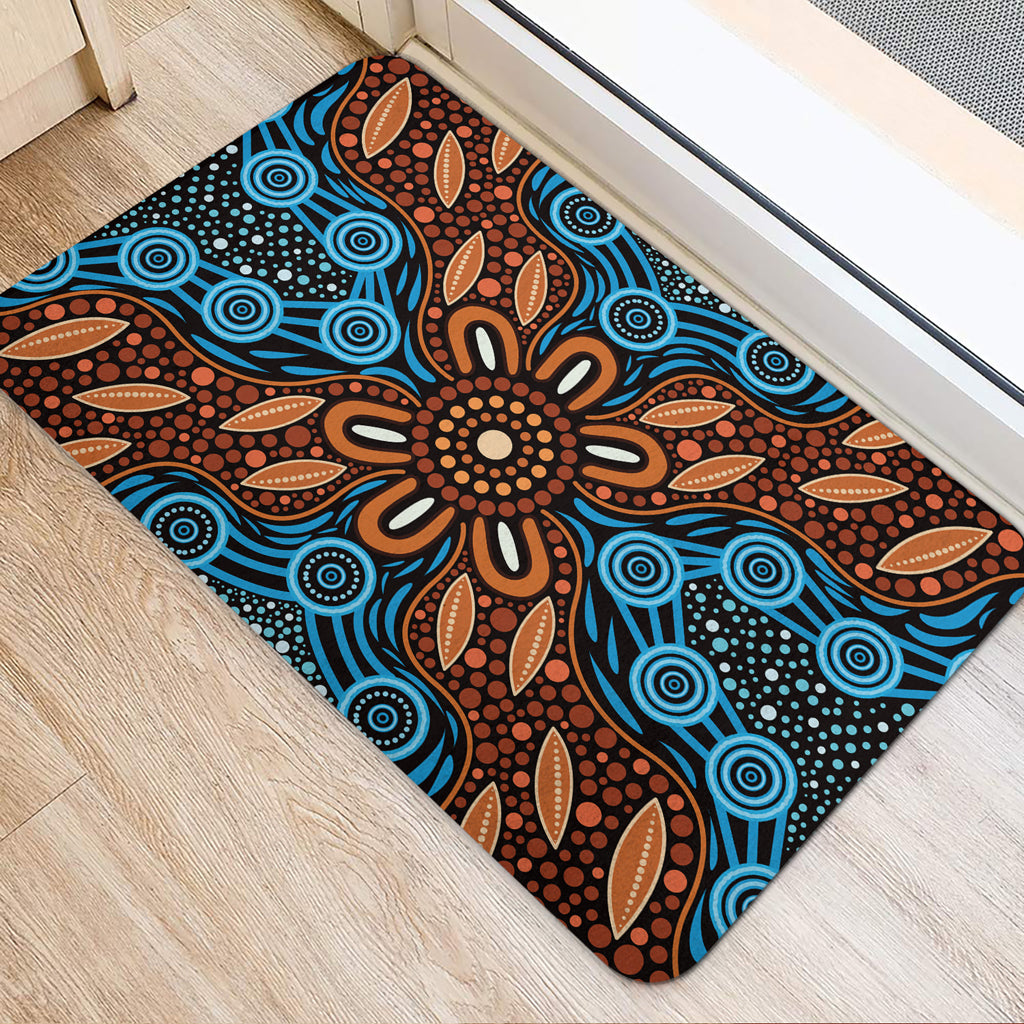 australia-aboriginal-inspired-door-mat-river-and-land-aboriginal-art-painting