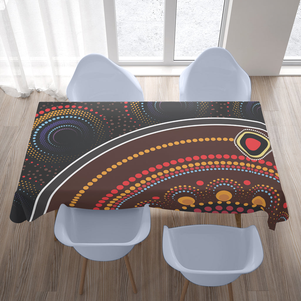 australia-aboriginal-inspired-tablecloth-aboriginal-style-of-dot-painting