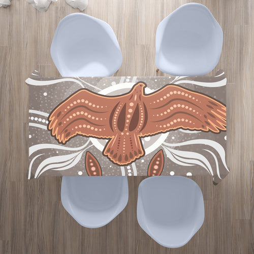 australia-aboriginal-inspired-tablecloth-aboriginal-dot-art-vector-painting-with-eagle