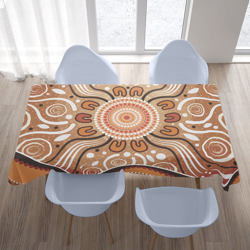 australia-aboriginal-inspired-tablecloth-aboriginal-dot-art-background