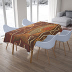 australia-aboriginal-inspired-tablecloth-fish-aboriginal-dot-artwork