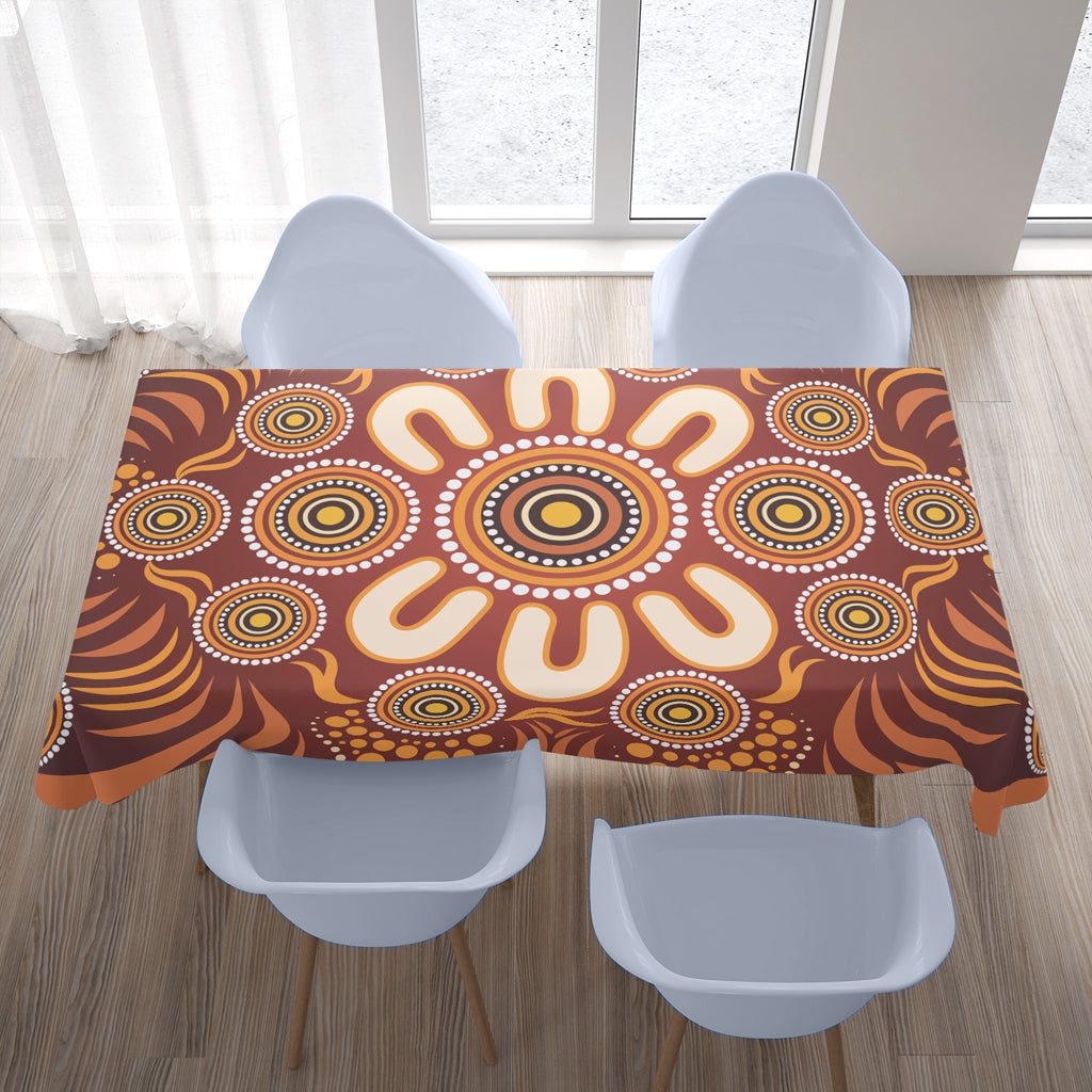 australia-aboriginal-inspired-tablecloth-aboriginal-art-dot-painting-pattern
