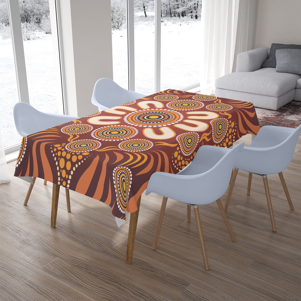 australia-aboriginal-inspired-tablecloth-aboriginal-art-dot-painting-pattern