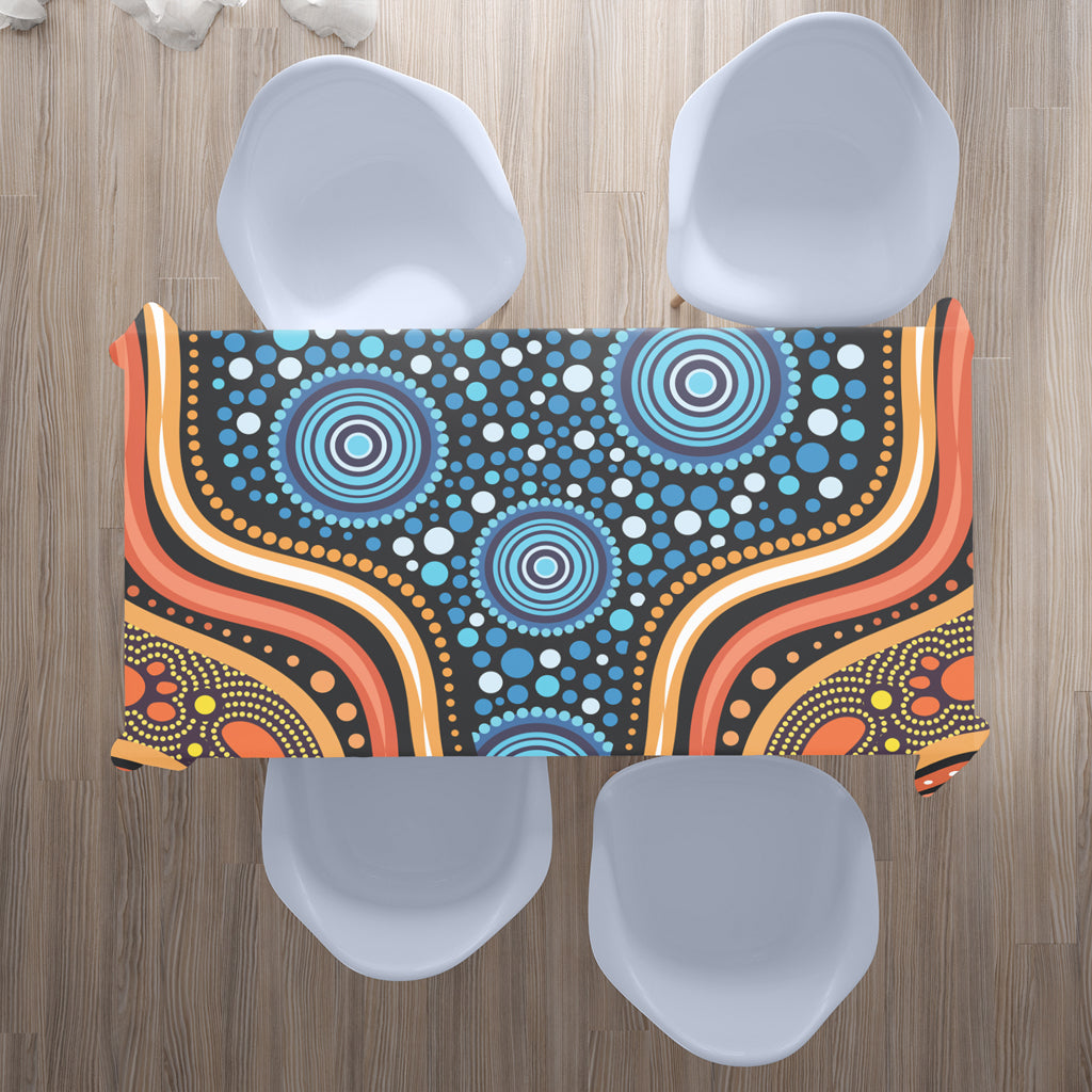 australia-aboriginal-inspired-tablecloth-blue-aboriginal-style-of-dot-painting