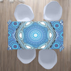 australia-aboriginal-inspired-tablecloth-aboriginal-dot-design-blue-vector-painting