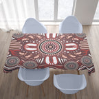 australia-aboriginal-inspired-tablecloth-dot-aboriginal-style-of-painting-with-hands