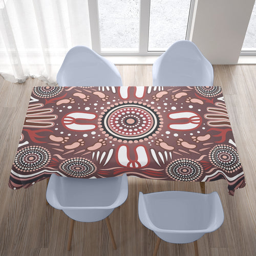australia-aboriginal-inspired-tablecloth-dot-aboriginal-style-of-painting-with-hands