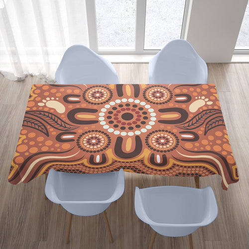 australia-aboriginal-inspired-tablecloth-aboriginal-leaf-style-of-background