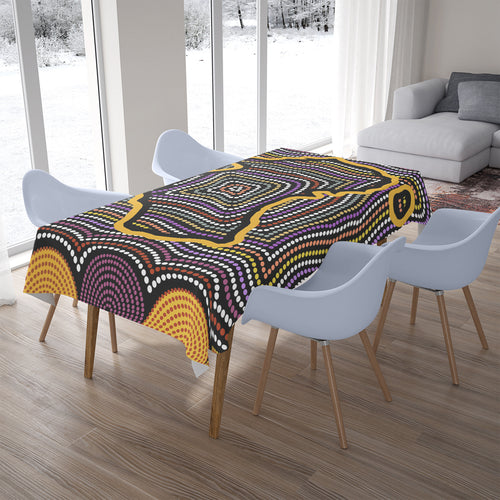 australia-aboriginal-inspired-tablecloth-australia-map-aboriginal-art-painting