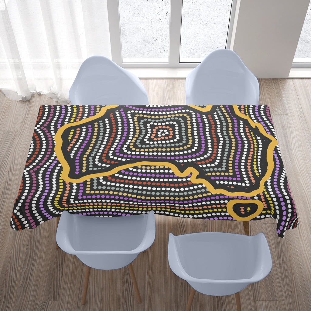 australia-aboriginal-inspired-tablecloth-australia-map-aboriginal-art-painting
