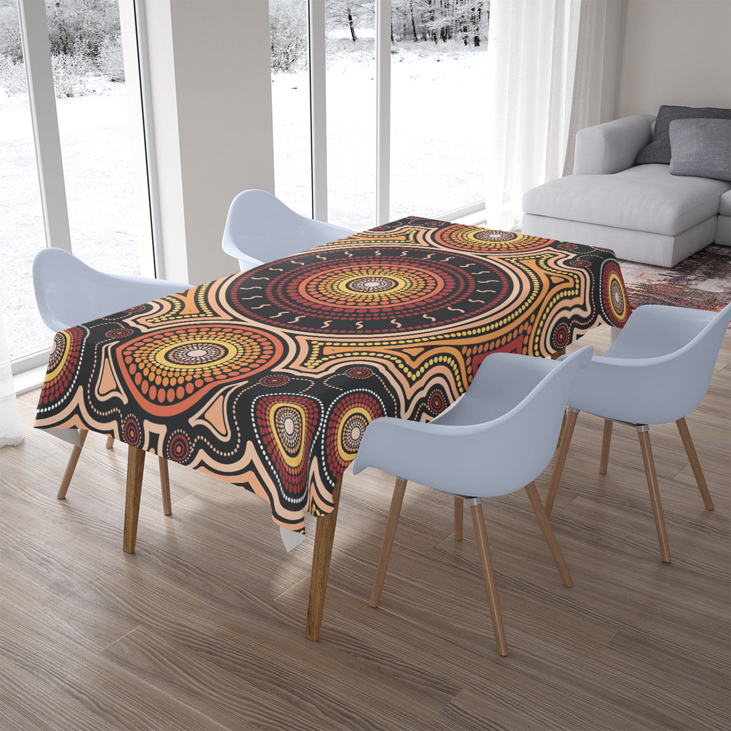 australia-aboriginal-inspired-tablecloth-aboriginal-indigenous-dot-art-vector-style