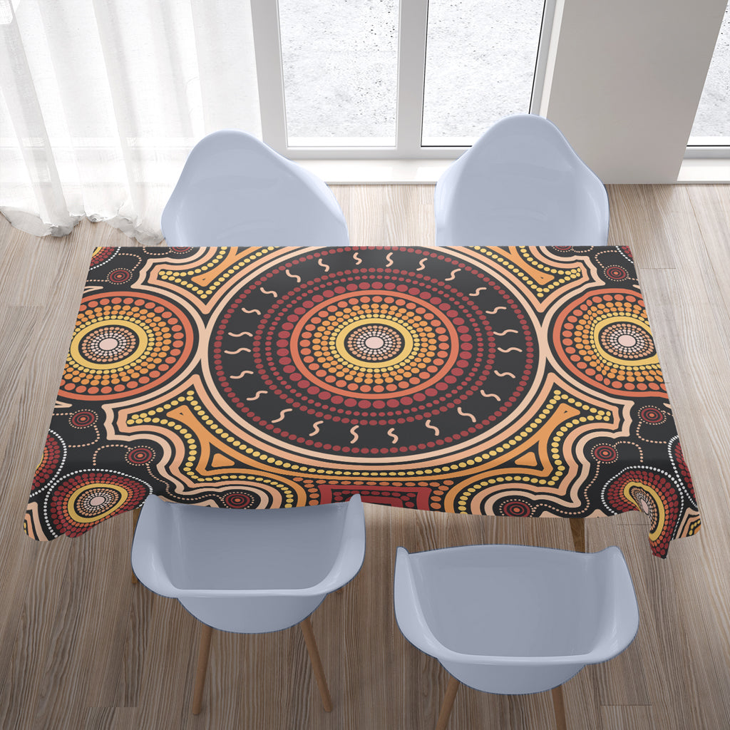 australia-aboriginal-inspired-tablecloth-aboriginal-indigenous-dot-art-vector-style
