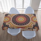 australia-aboriginal-inspired-tablecloth-aboriginal-indigenous-dot-art-vector-style