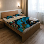 australia-indigenous-bedding-set-aboriginal-inspired-dreamtime-crocodile
