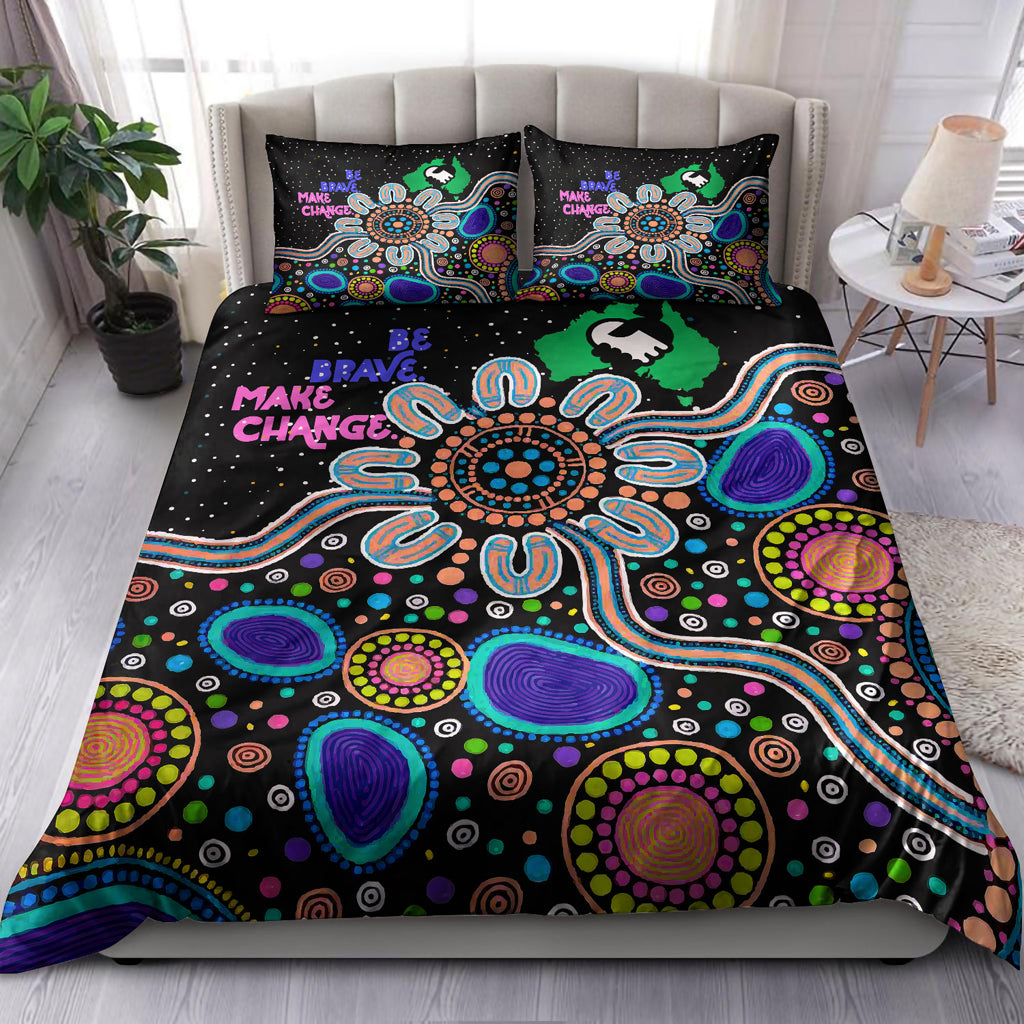 australia-national-reconciliation-week-bedding-set-be-brave-make-change-reconciliation-day