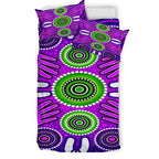 australia-indigenous-bedding-set-aboriginal-inspired-meeting-and-unity-concept