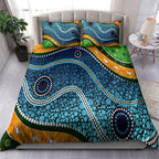 australia-indigenous-bedding-set-aboriginal-inspired-style-of-background-depicting-nature