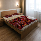 australia-indigenous-bedding-set-aboriginal-inspired-style-of-dot-background