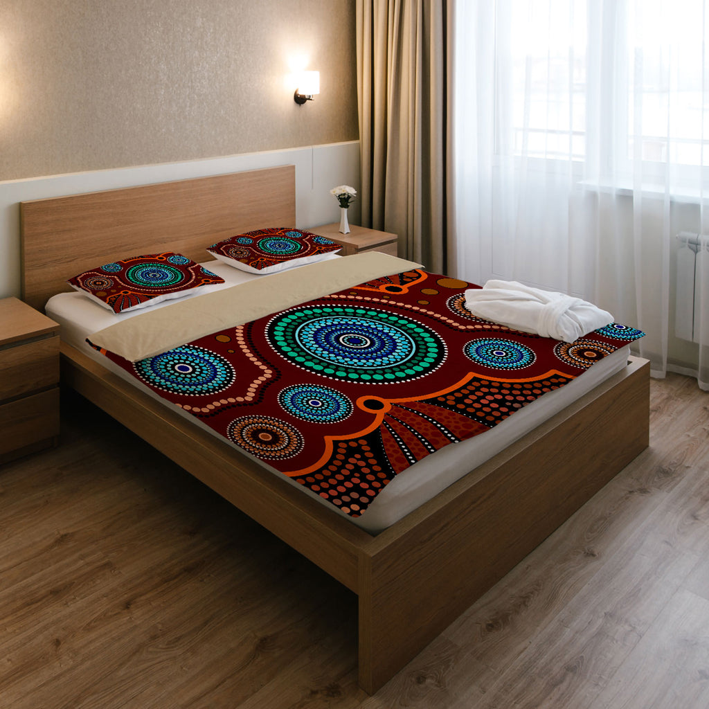 australia-indigenous-bedding-set-aboriginal-inspired-style-of-indigenous-dot-art-painting