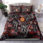 australia-indigenous-bedding-set-aussie-hunting-aboriginal-inspired-dot-art-painting