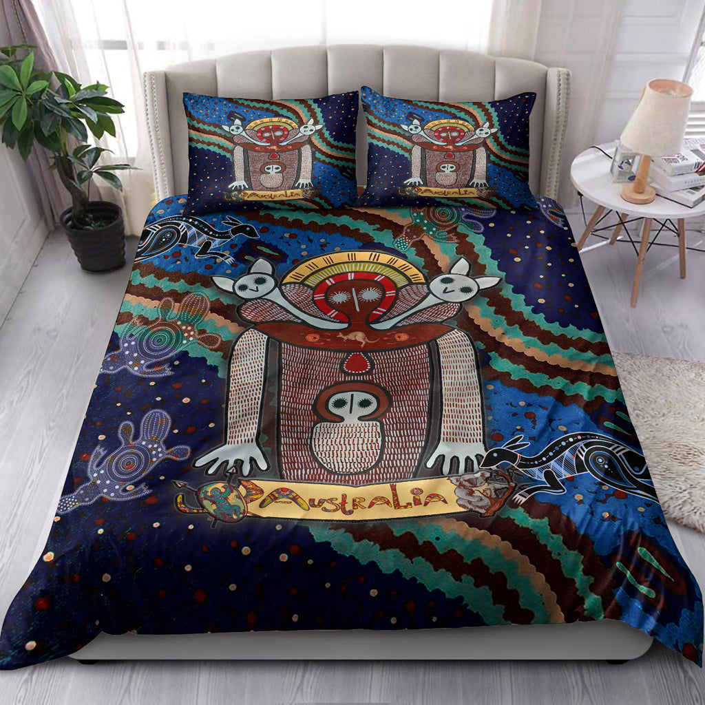australia-indigenous-bedding-set-australia-wandjina-with-animals