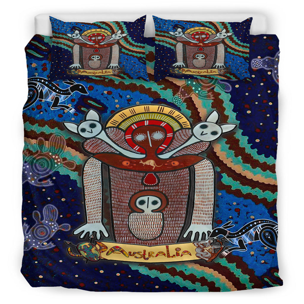 australia-indigenous-bedding-set-australia-wandjina-with-animals